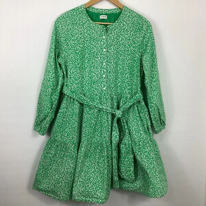 J. Crew Tie Waist Floral Dress